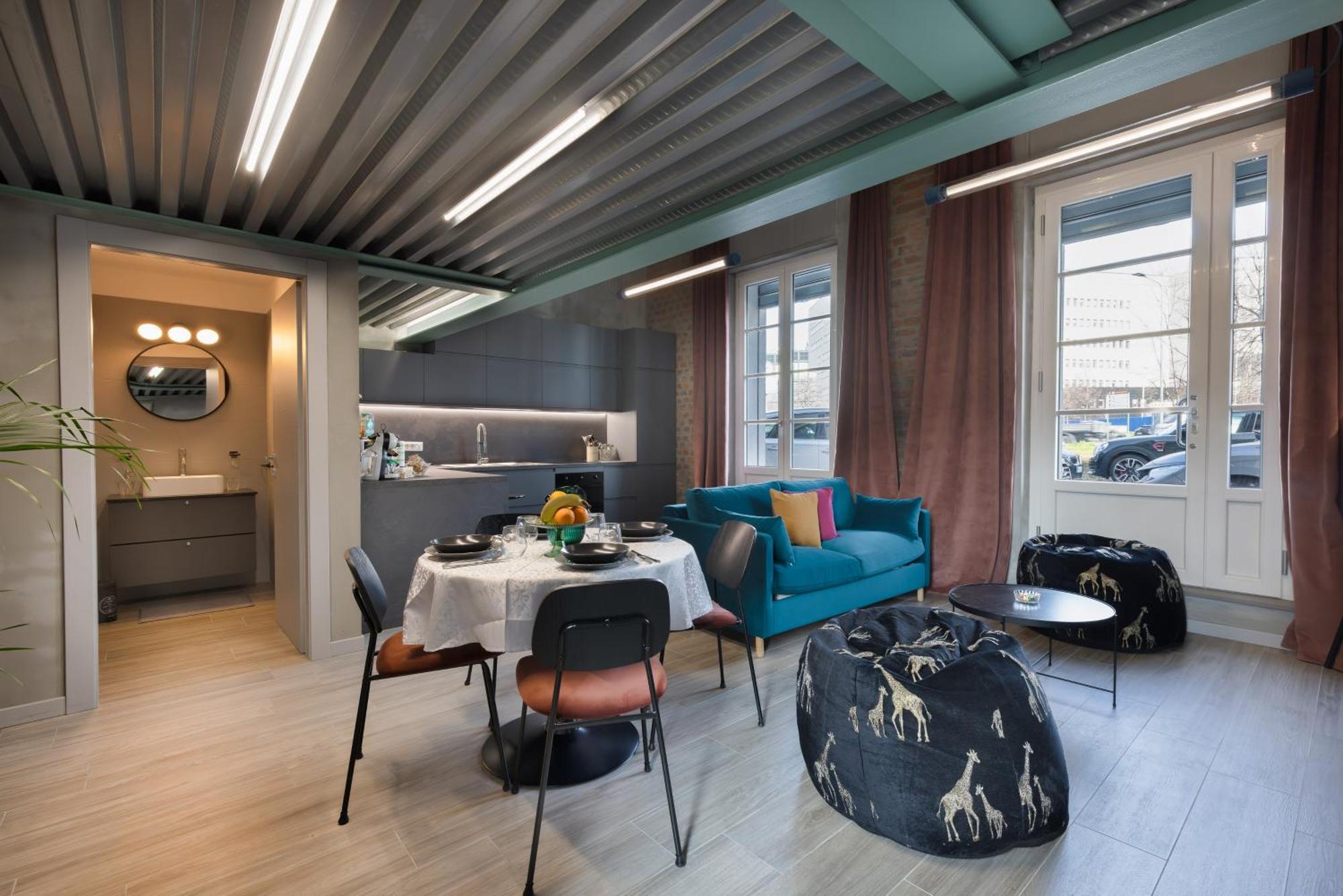 Loft Art Bicocca Appartement Milaan Buitenkant foto